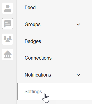 Social Workspace, Settings