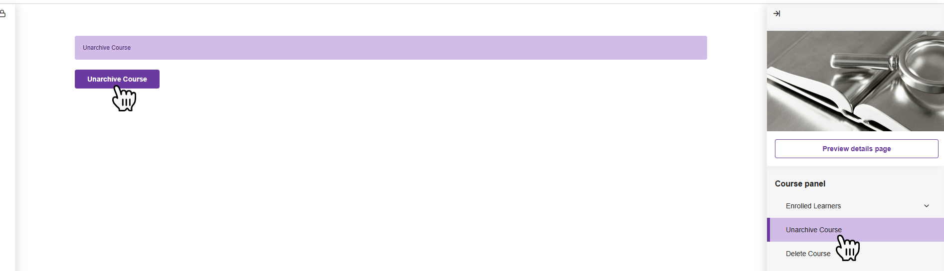 unarchive course page.png