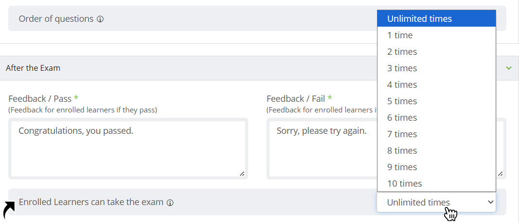 enrolled learners can take the exam.jpg