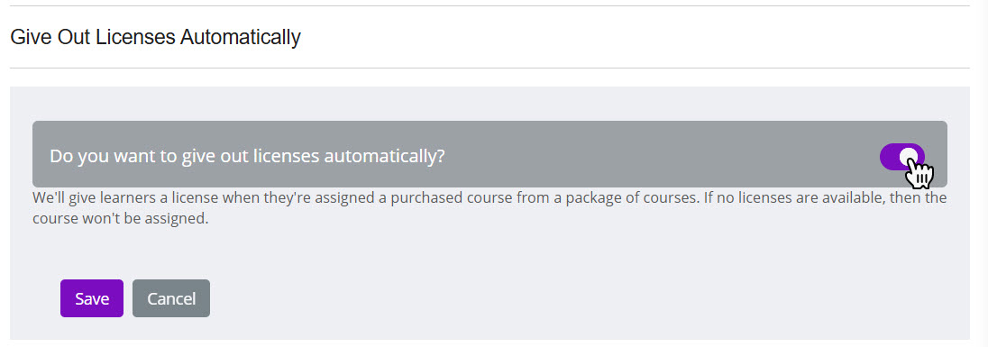 Give out licenses automatically.jpg