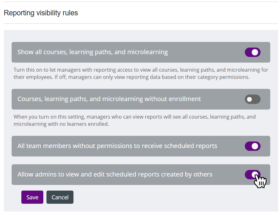 Allow admins to view and edit scheduled reports created by others - NSE.png
